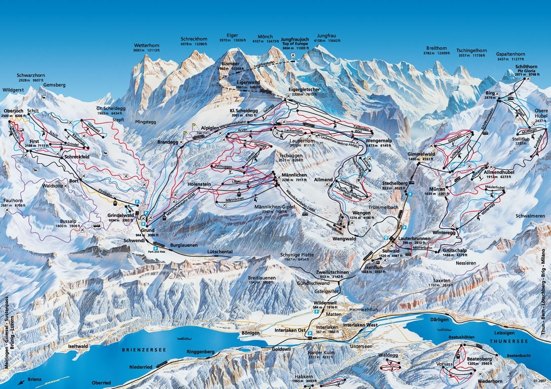 Středisko: Jungfrau Region, Švýcarsko