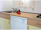Petrčane_vilky u moře_vila Claudia_ubytování v apartmánu_kuchyňská linka