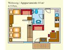 Kronplatz_Garni Neumairhof_mapka apartmánu pro 4-5 osoby