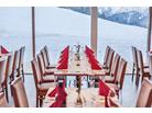 Hotel Lizum restaurace s výhledem na sjezdovku